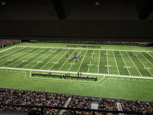 Caesars Superdome - Section Suite 414 Seat View