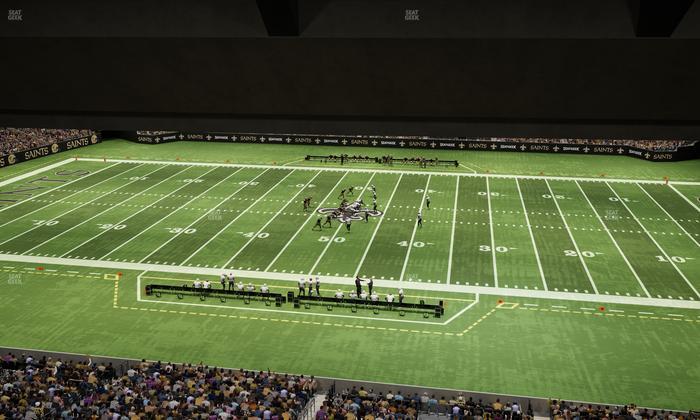 Caesars Superdome - Section Suite 414 Seat View