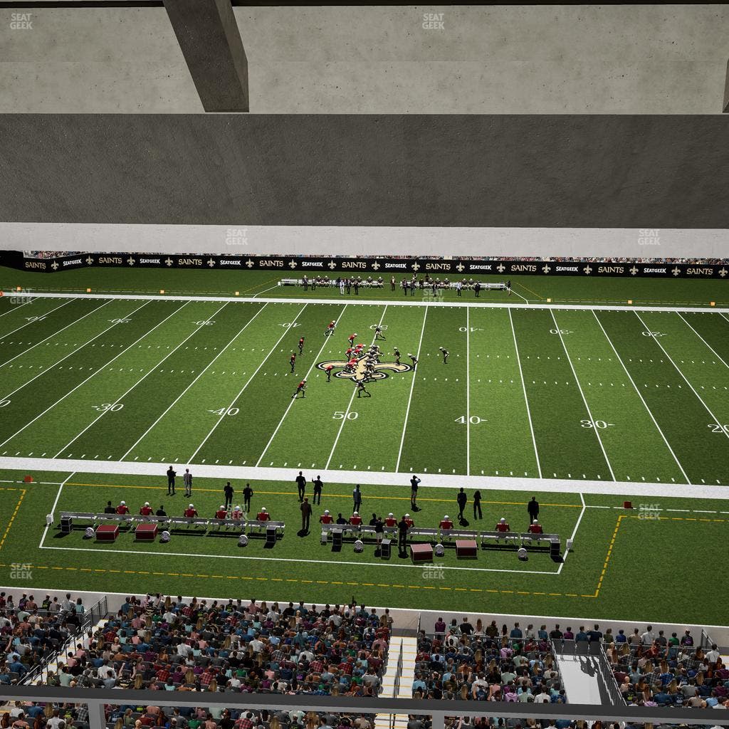 Caesars Superdome - Section Suite 415 Seat View