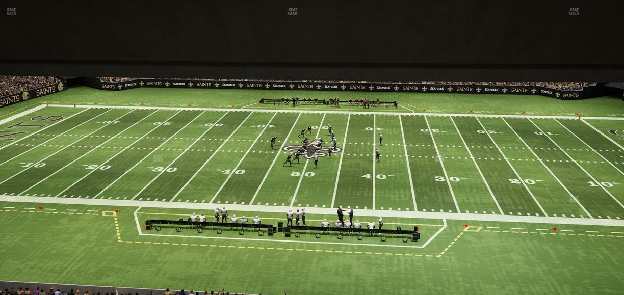 Caesars Superdome - Section Suite 415 Seat View