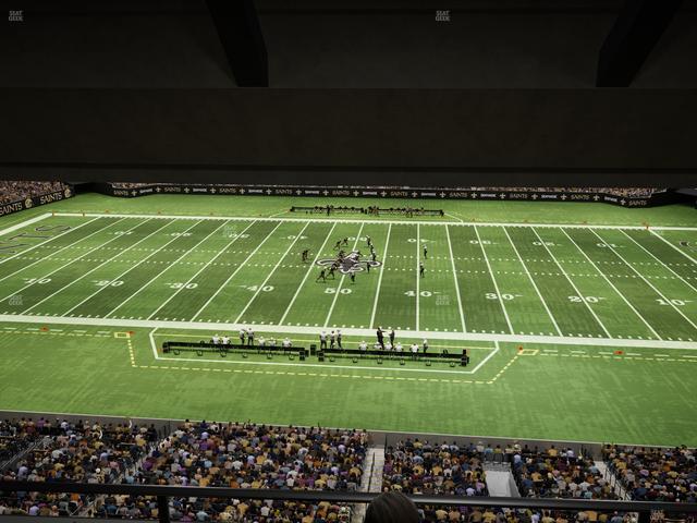 Caesars Superdome - Section Suite 415 Seat View