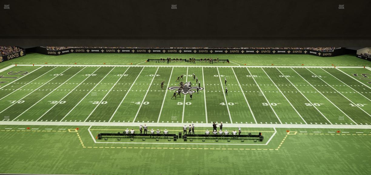 Caesars Superdome - Section Suite 416 Seat View