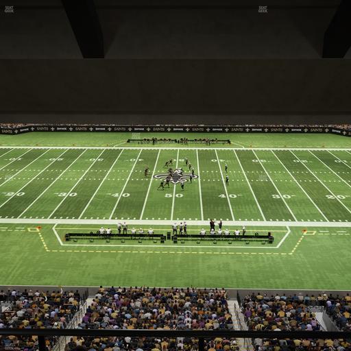 Caesars Superdome - Section Suite 416 Seat View