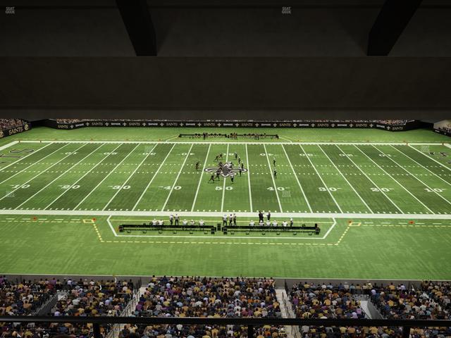 Caesars Superdome - Section Suite 416 Seat View