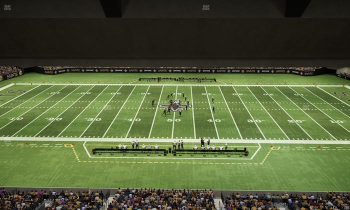Caesars Superdome - Section Suite 416 Seat View