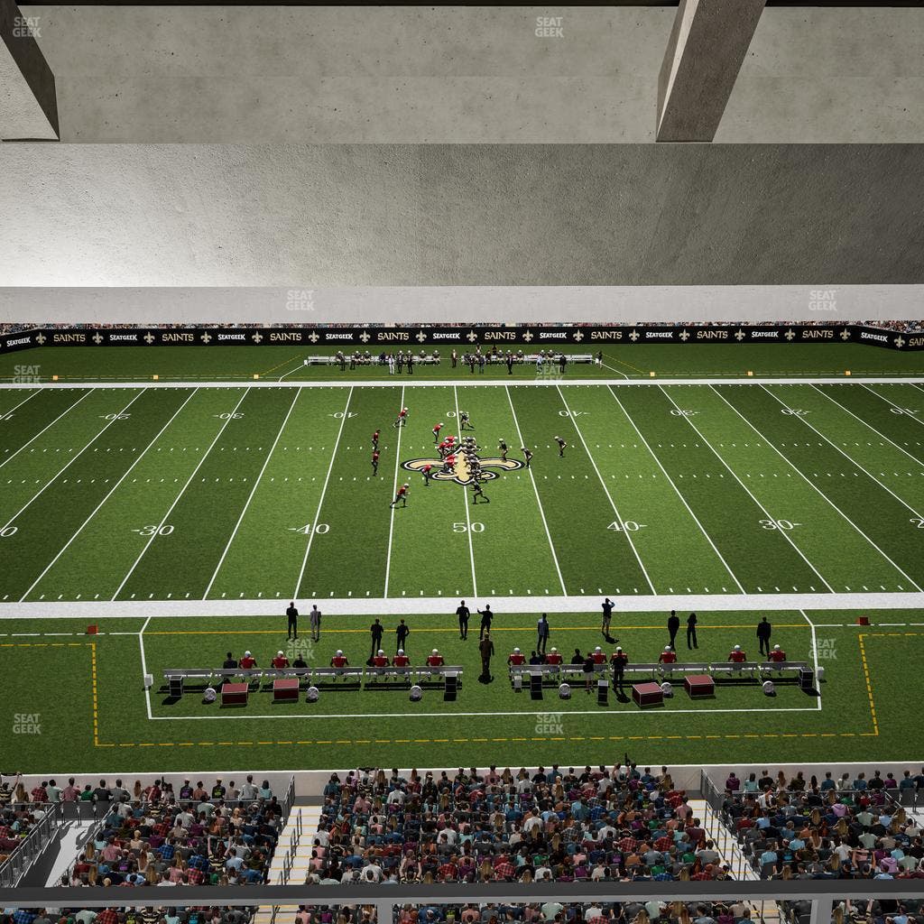 Caesars Superdome - Section Suite 417 Seat View