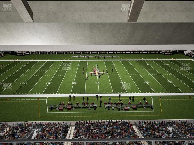 Caesars Superdome - Section Suite 417 Seat View
