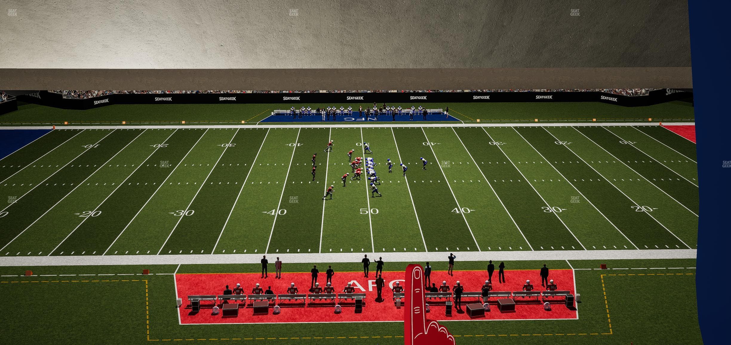 Caesars Superdome - Section Suite 417 Seat View