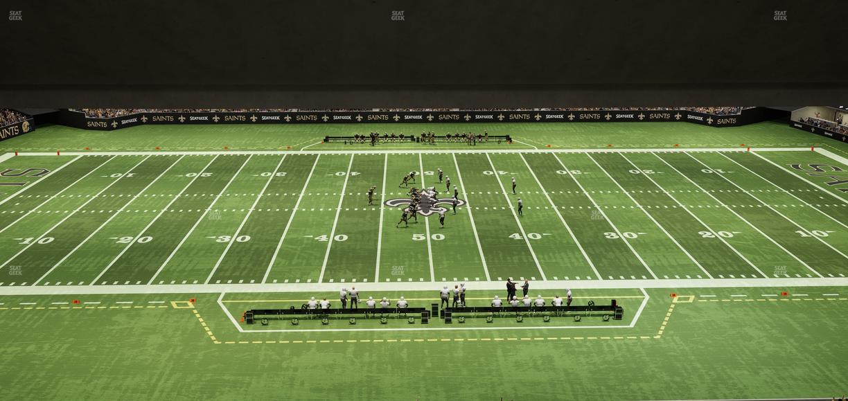 Caesars Superdome - Section Suite 417 Seat View