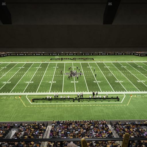 Caesars Superdome - Section Suite 417 Seat View