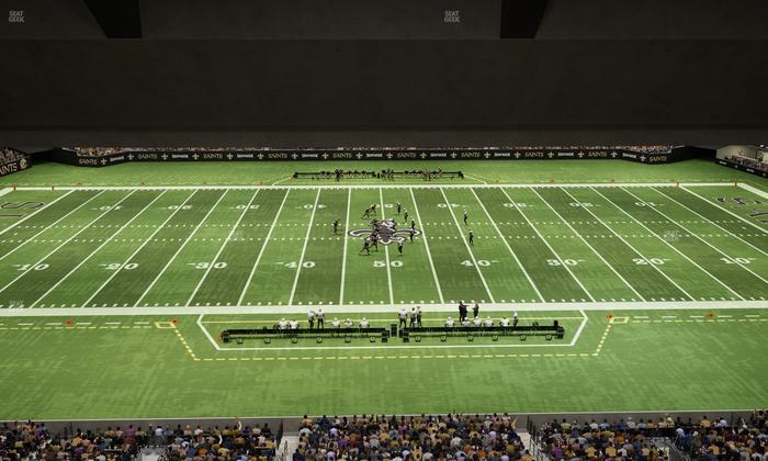 Caesars Superdome - Section Suite 417 Seat View