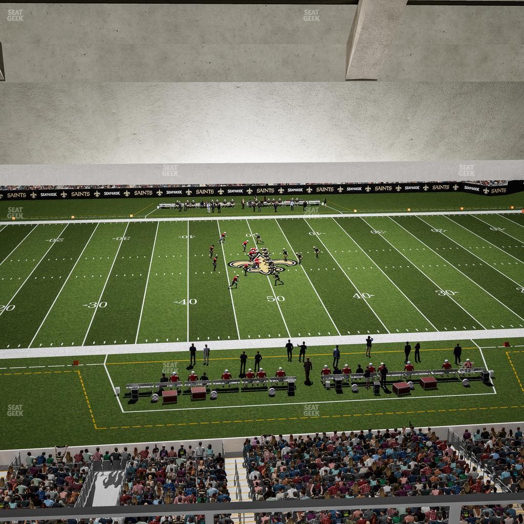 Caesars Superdome - Section Suite 418 Seat View