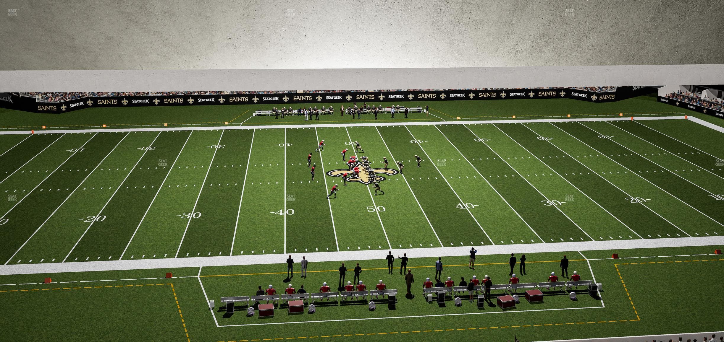 Caesars Superdome - Section Suite 418 Seat View