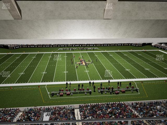 Caesars Superdome - Section Suite 418 Seat View