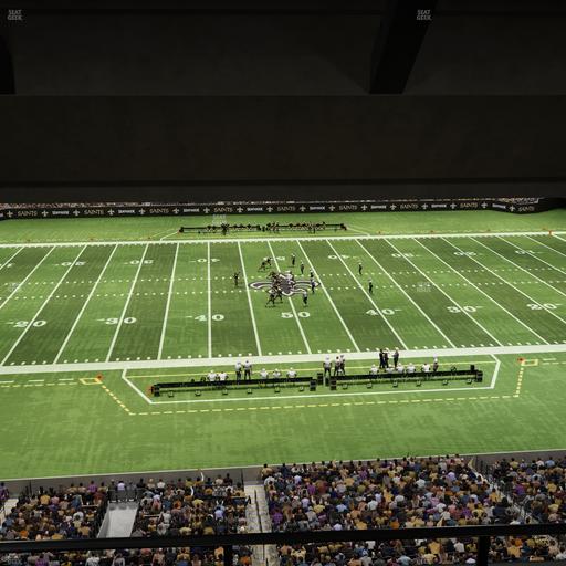 Caesars Superdome - Section Suite 418 Seat View