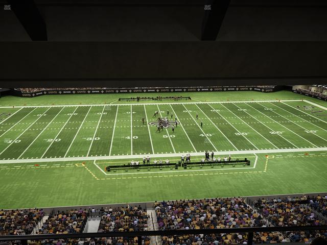 Caesars Superdome - Section Suite 418 Seat View