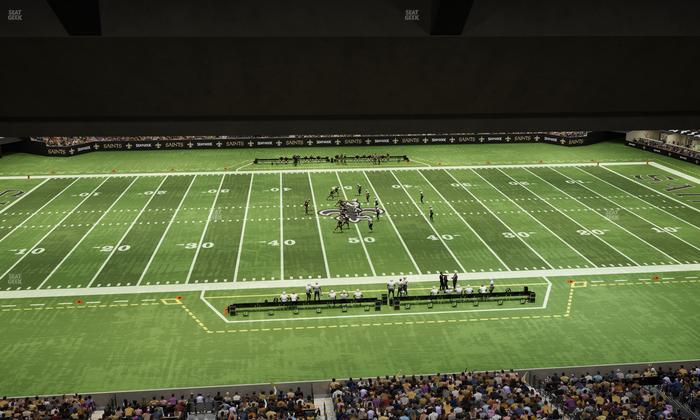 Caesars Superdome - Section Suite 418 Seat View