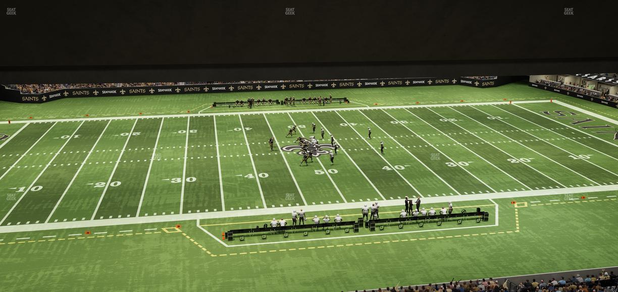 Caesars Superdome - Section Suite 419 Seat View