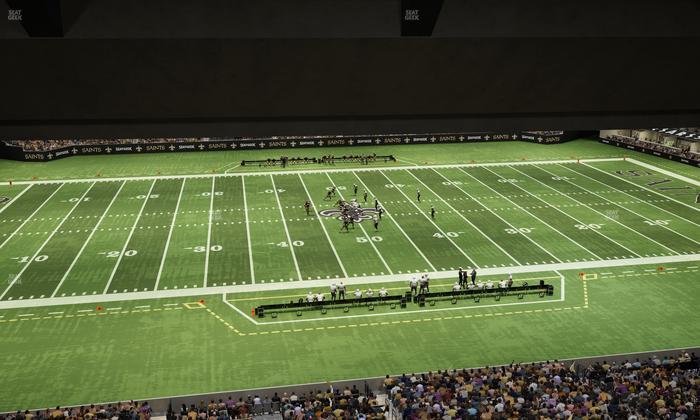 Caesars Superdome - Section Suite 419 Seat View