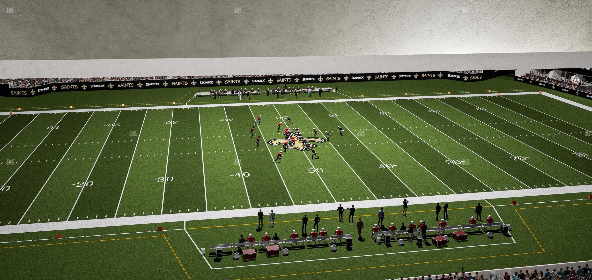 Caesars Superdome - Section Suite 419 Seat View