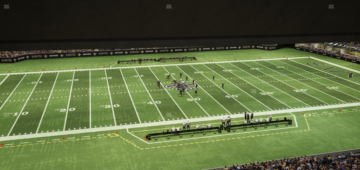 Caesars Superdome - Section Suite 420 Seat View
