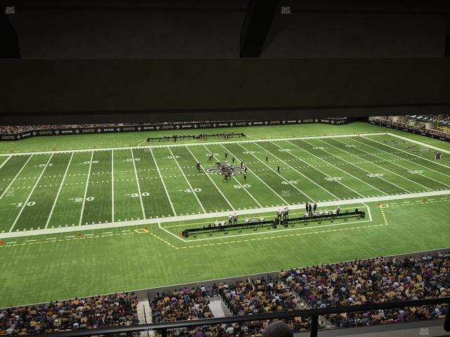 Caesars Superdome - Section Suite 420 Seat View