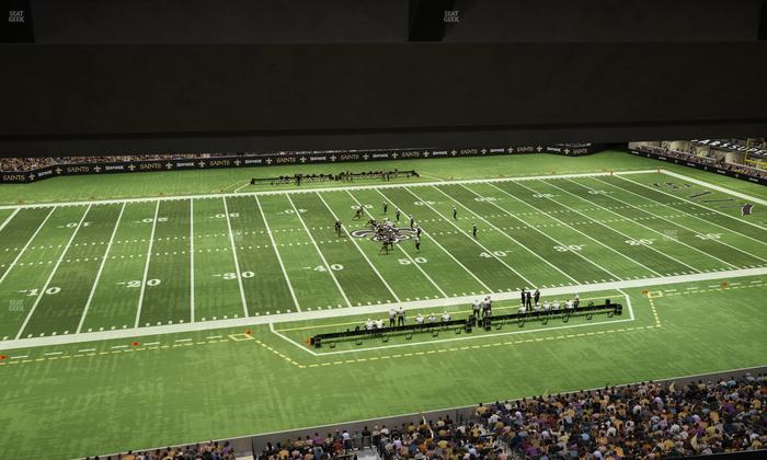 Caesars Superdome - Section Suite 420 Seat View