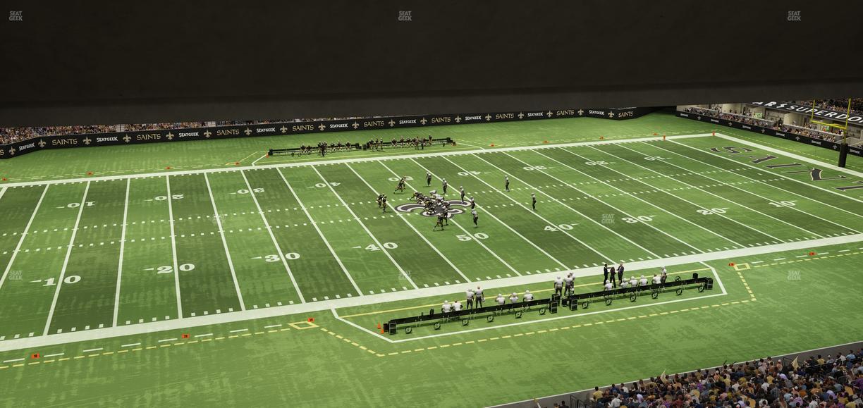 Caesars Superdome - Section Suite 421 Seat View