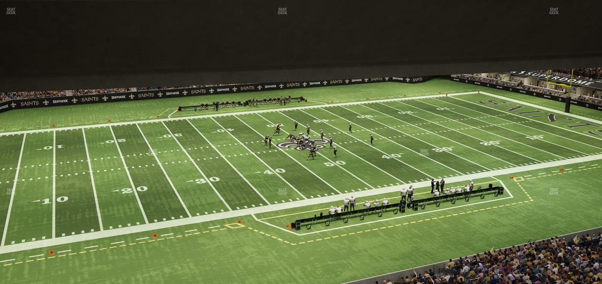 Caesars Superdome - Section Suite 422 Seat View