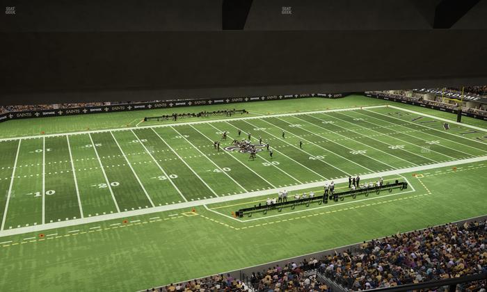 Caesars Superdome - Section Suite 422 Seat View
