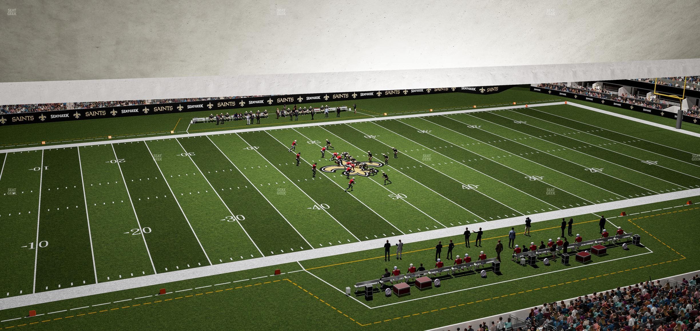 Caesars Superdome - Section Suite 422 Seat View