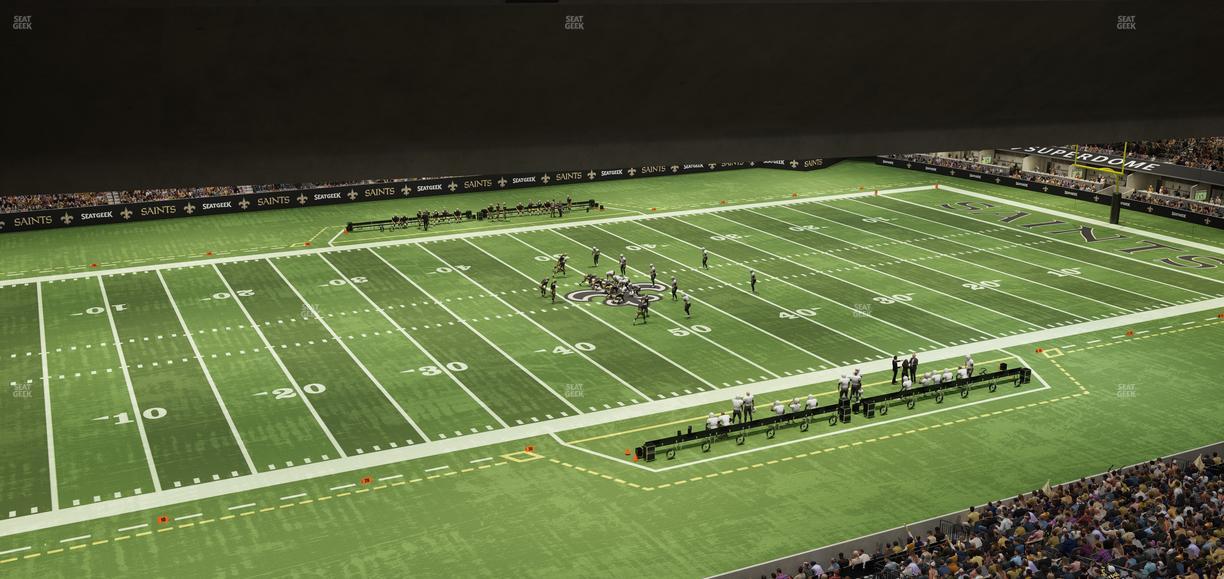 Caesars Superdome - Section Suite 423 Seat View