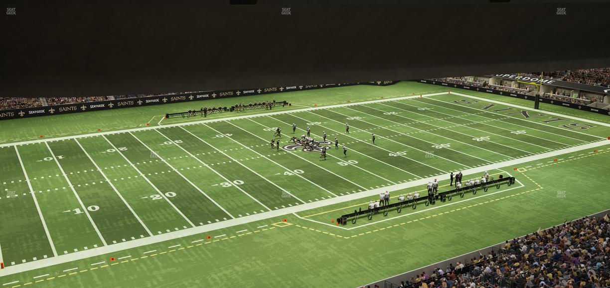 Caesars Superdome - Section Suite 424 Seat View