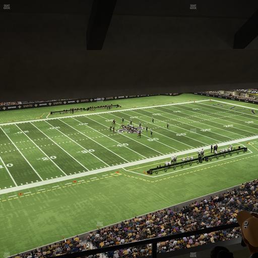 Caesars Superdome - Section Suite 424 Seat View