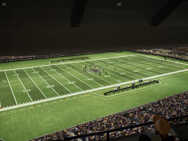 Caesars Superdome - Section Suite 424 Seat View