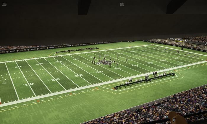 Caesars Superdome - Section Suite 424 Seat View