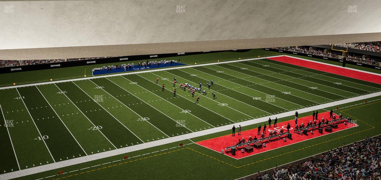 Caesars Superdome - Section Suite 424 Seat View