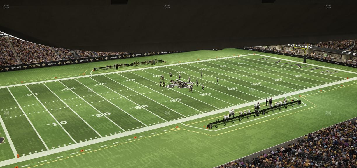 Caesars Superdome - Section Suite 425 Seat View