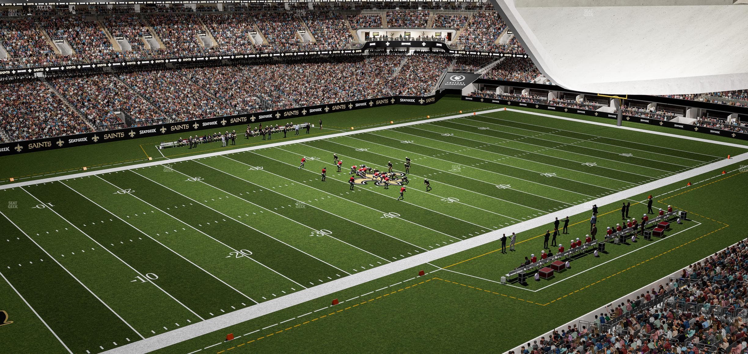 Caesars Superdome - Section Suite 427 Seat View