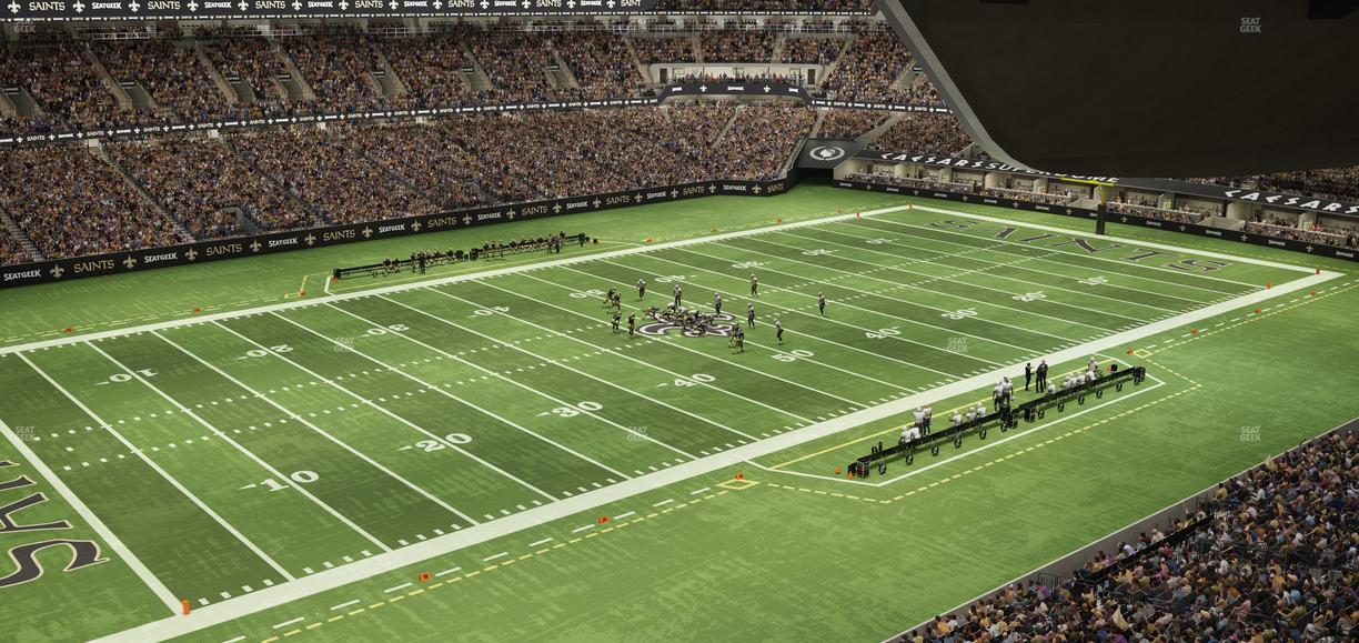 Caesars Superdome - Section Suite 427 Seat View