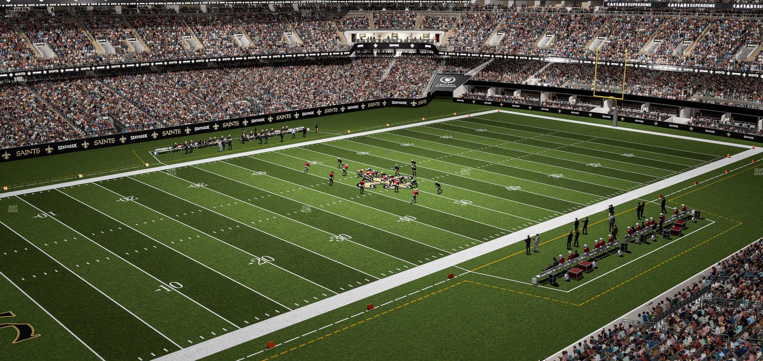 Caesars Superdome - Section Suite 428 Seat View