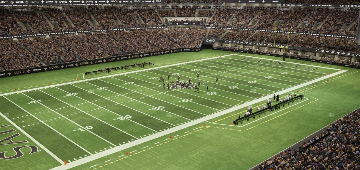 Caesars Superdome - Section Suite 428 Seat View