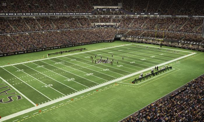Caesars Superdome - Section Suite 428 Seat View
