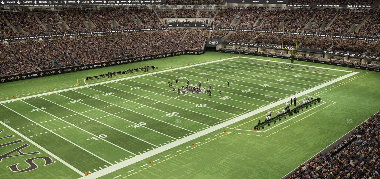 Caesars Superdome - Section Suite 429 Seat View