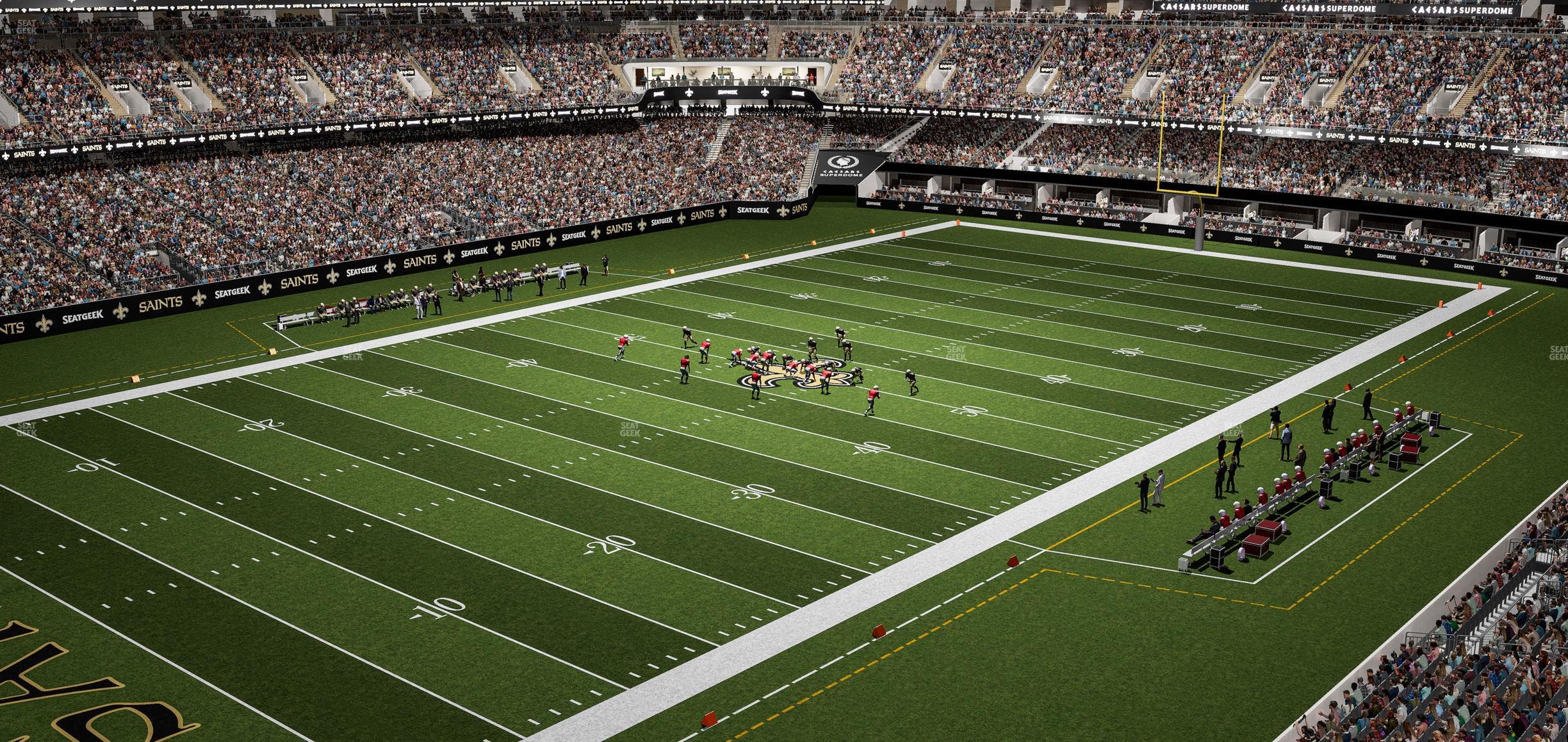 Caesars Superdome - Section Suite 430 Seat View