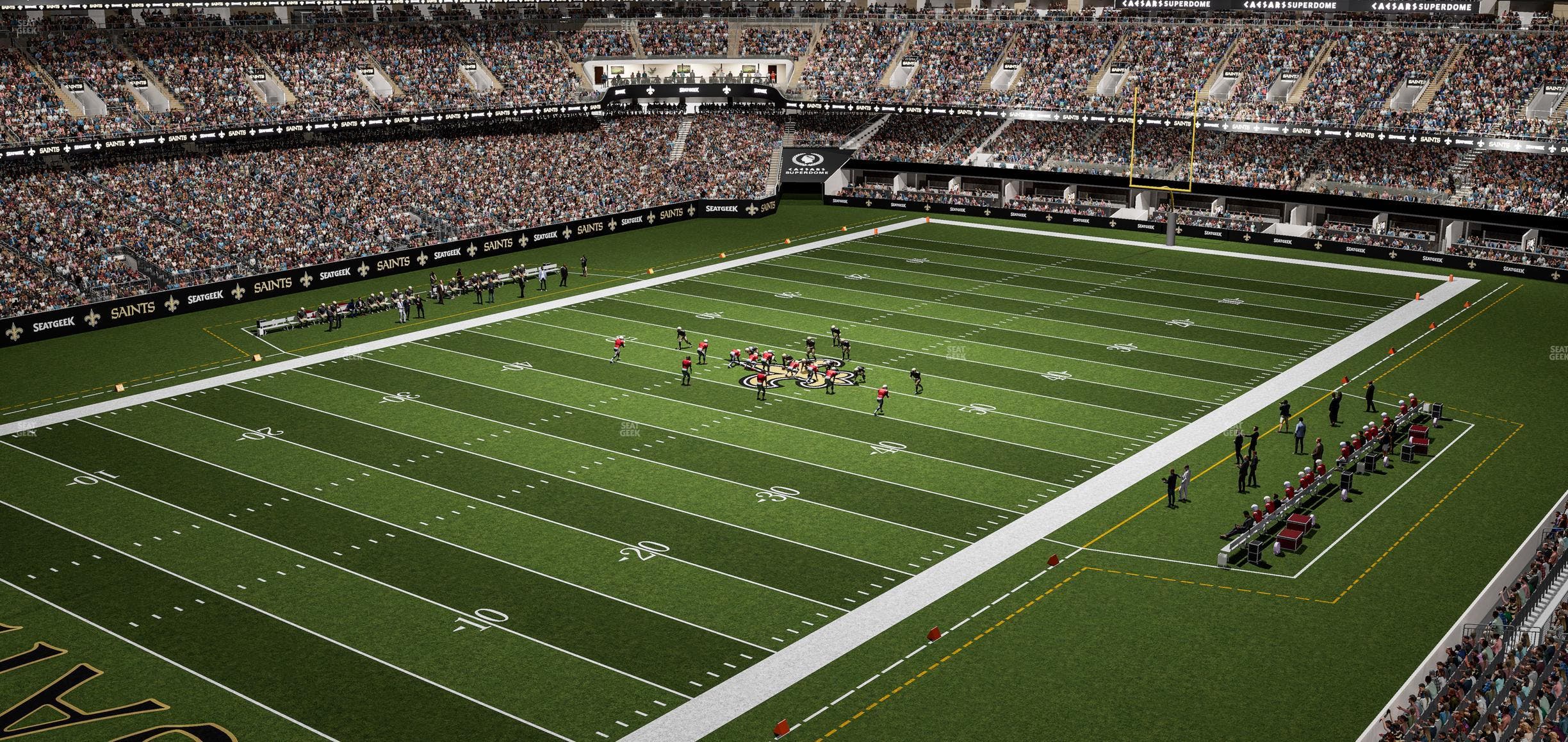 Caesars Superdome - Section Suite 431 Seat View