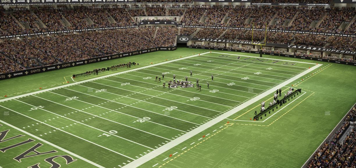 Caesars Superdome - Section Suite 431 Seat View