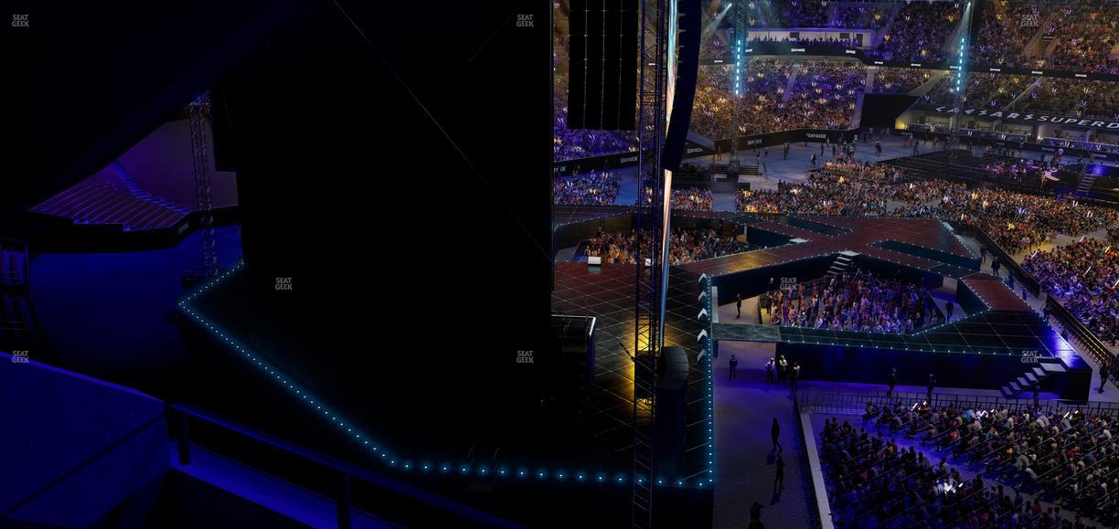 Caesars Superdome - Section Suite 432 Seat View