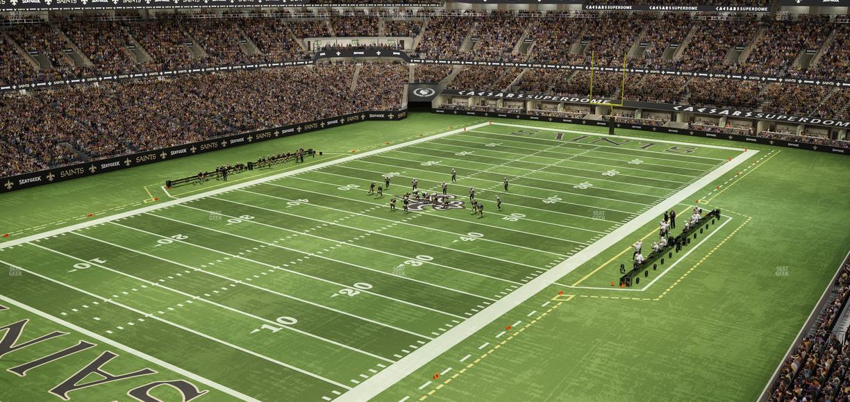 Caesars Superdome - Section Suite 432 Seat View