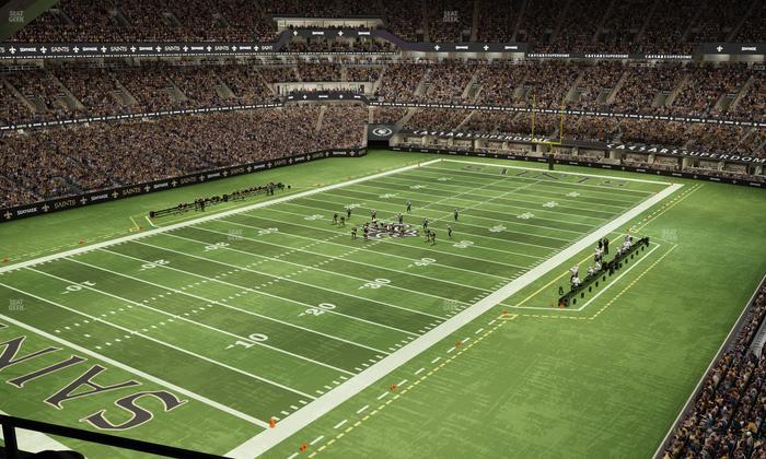 Caesars Superdome - Section Suite 432 Seat View